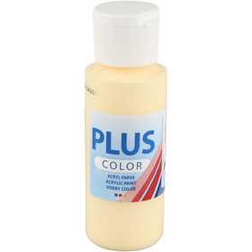 Plus Color Craft Paint, giallo chiaro, 60 ml/ 1 bott. [HOB-39663]