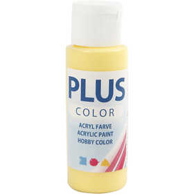 Plus Color Craft Paint, primrose yellow, 60 ml/ 1 bott. [HOB-39678]