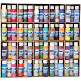 Plus Color Craft Paint, colori asst., 60x60 ml/ 1 conf. [HOB-39697]