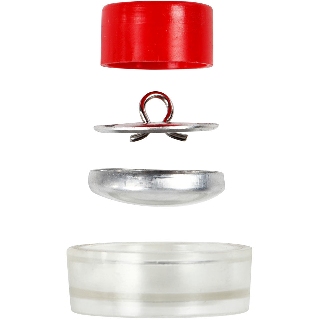 Bottoni da rivestire fai-da-te, diam 22 mm, 12 pz/ 1 conf. [HOB-40415]