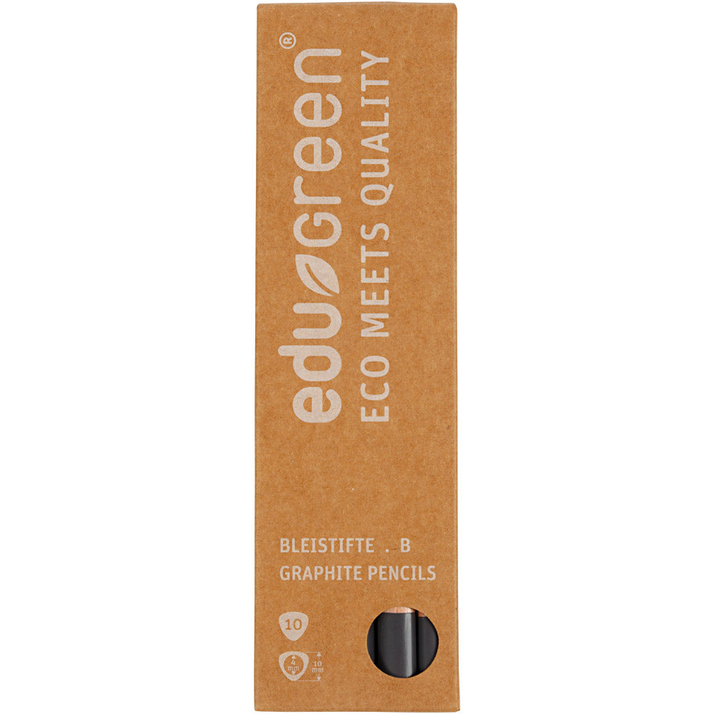 Matite Edugreen Jumbo, B, 10 pz/ 1 conf. [HOB-408282]
