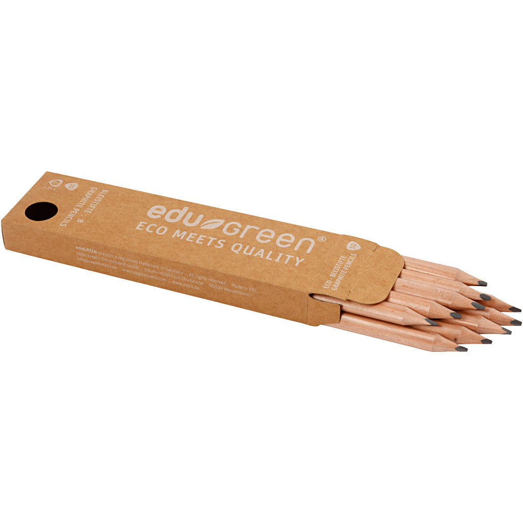 Matite Edugreen Jumbo, B, 10 pz/ 1 conf. [HOB-408282]