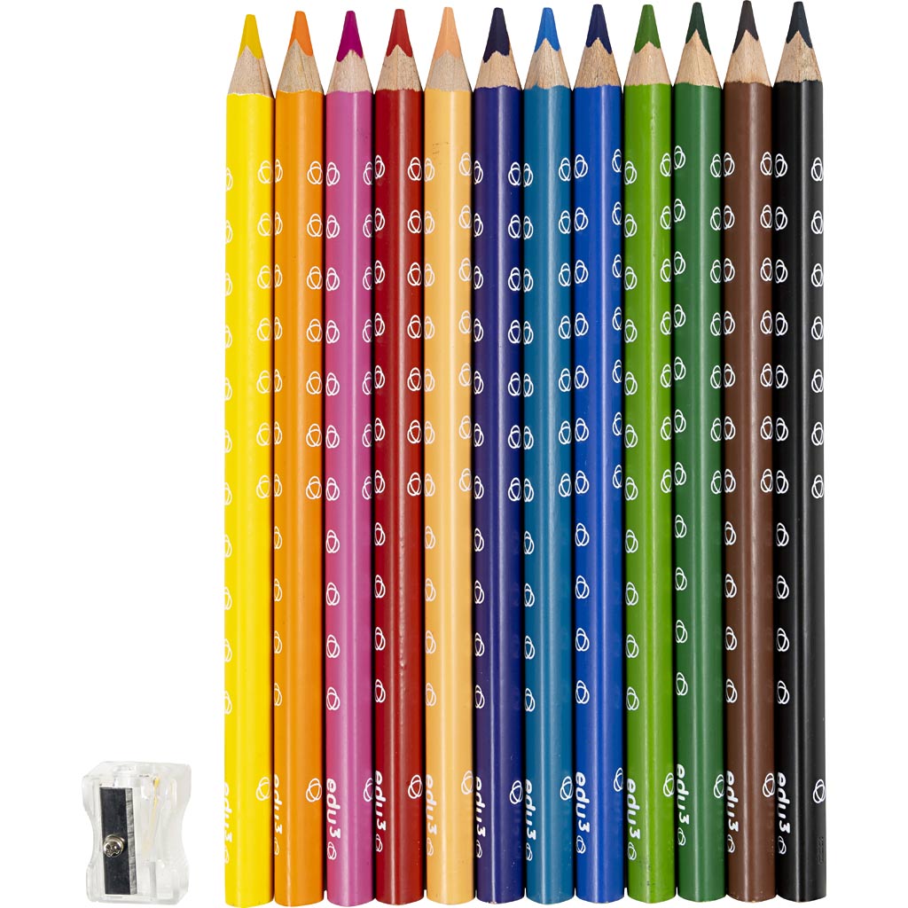spess. 10 mm, mina 5 mm, colori asst., 12 pz/ 1 conf. [HOB-409814]