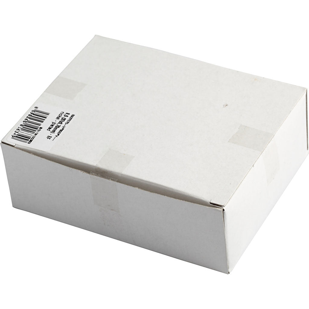 Spilli da sarto, L: 37 mm, spess. 0,7 mm, ca. 4500 pz, argento, 500 g/ 1 conf. [HOB-41113]