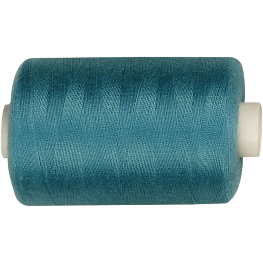 Sewing Thread, petrol, 1000 m/ 1 roll