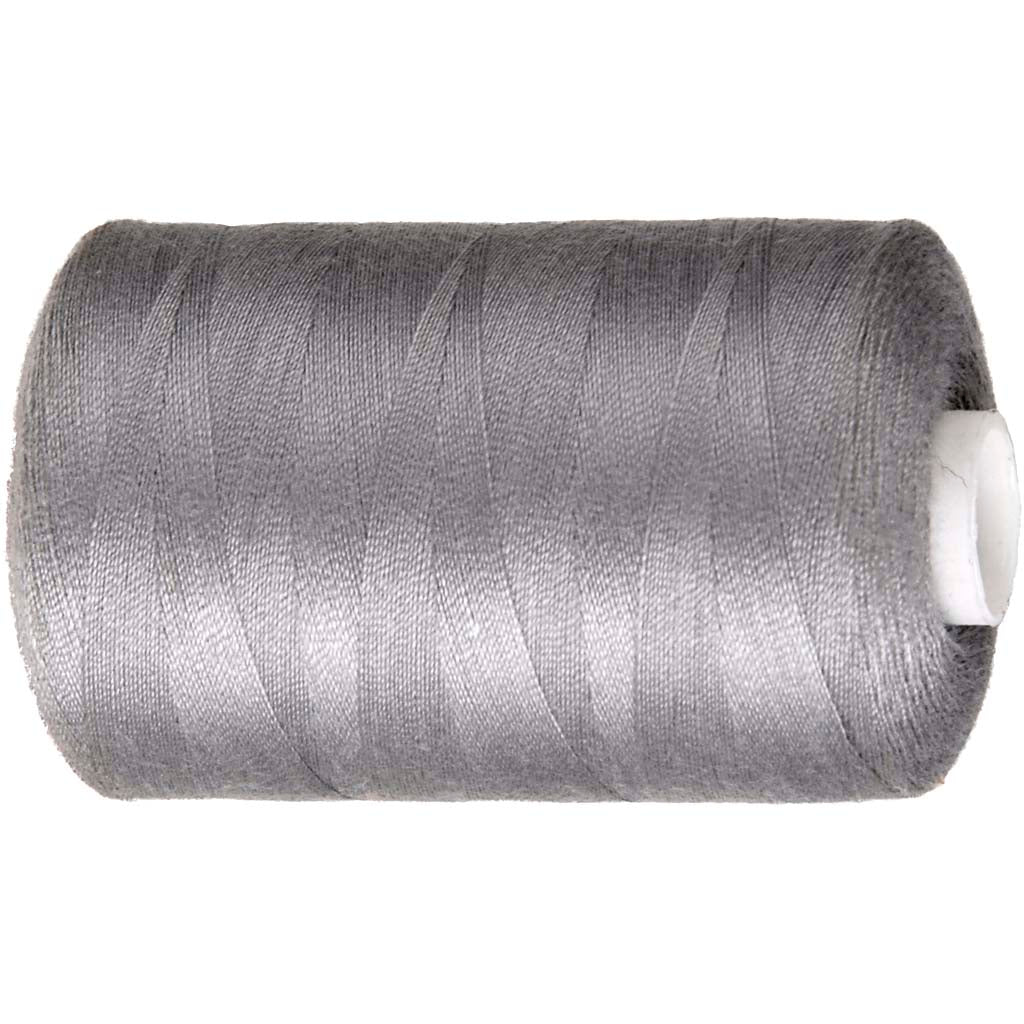 Filo da Cucito, grigio, 1000 m/ 1 rot. [HOB-41213]
