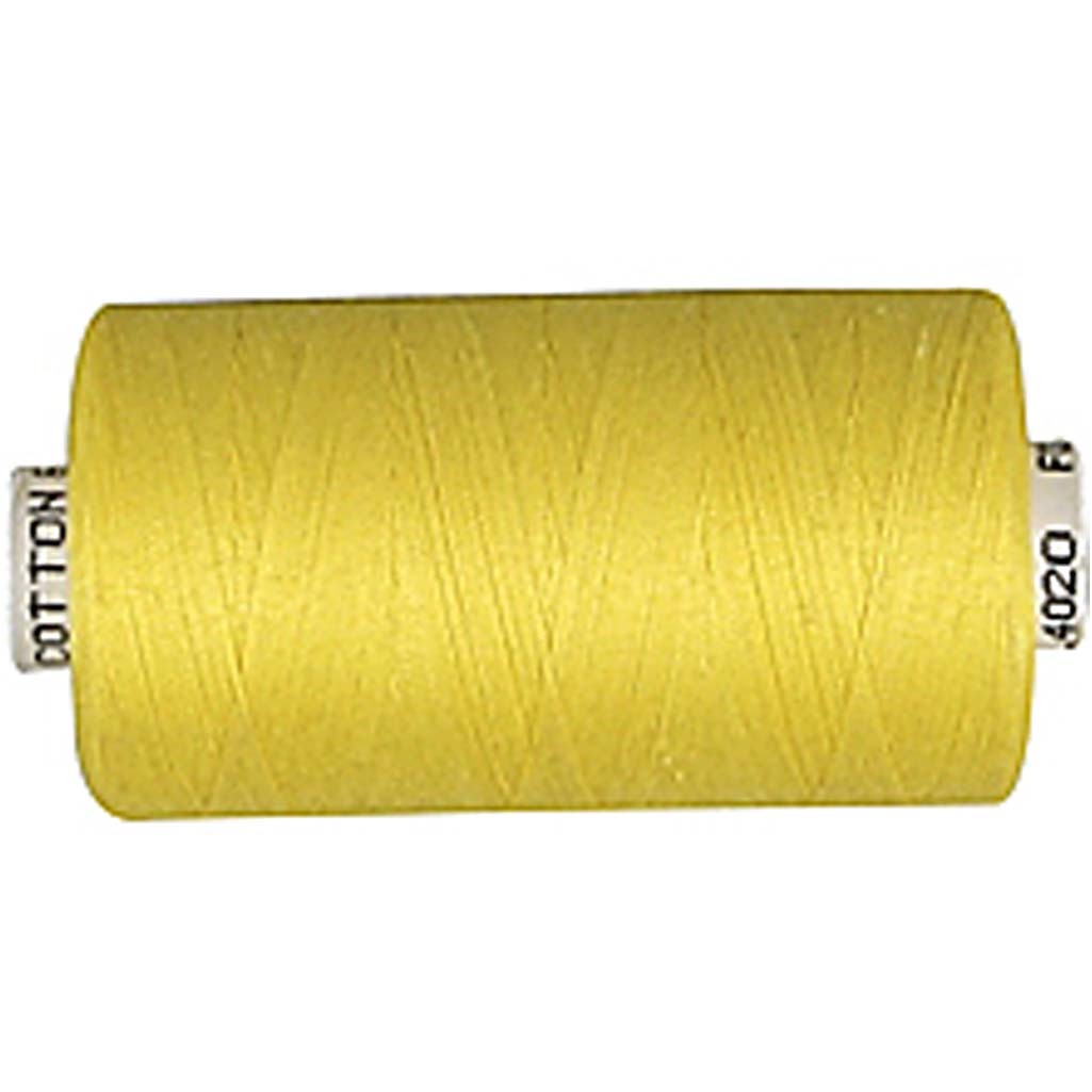 Filo da cucito, giallo, 1000m/ 1 rot. [HOB-41282]