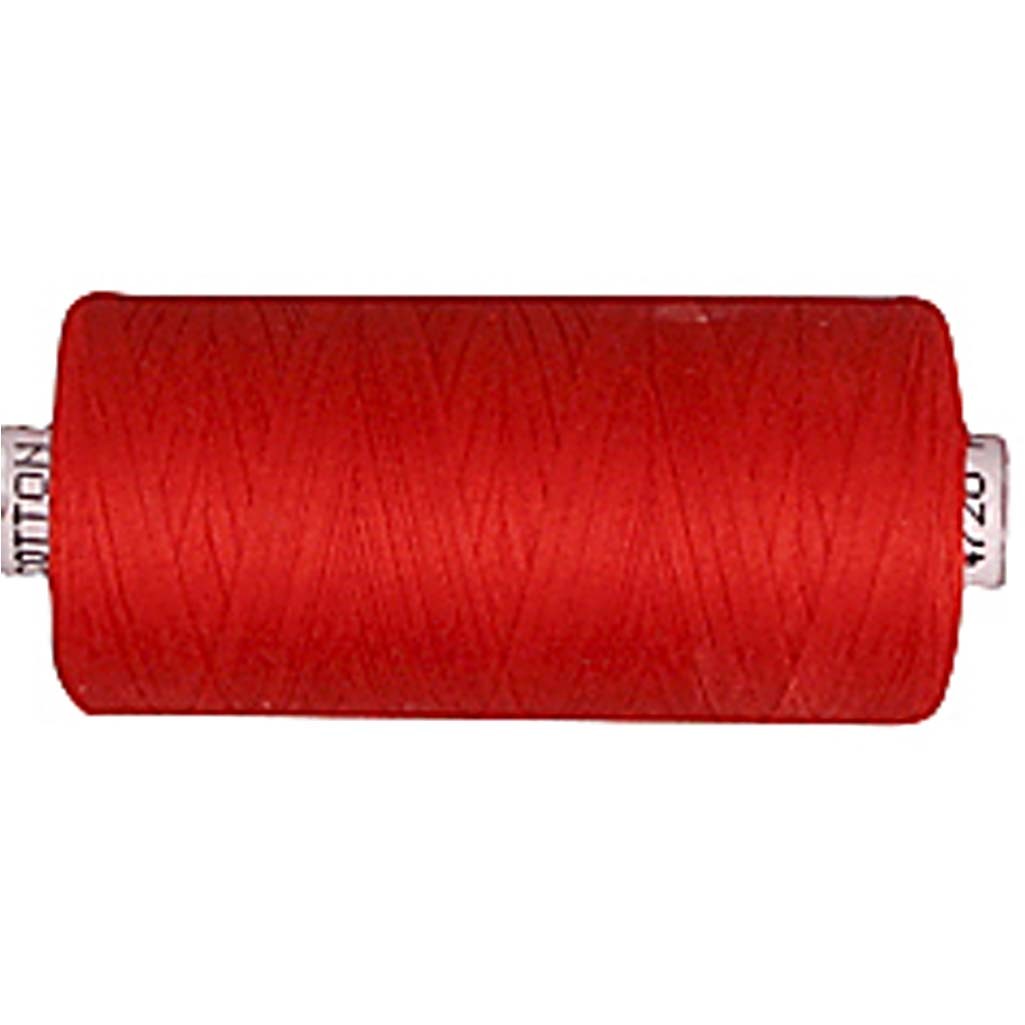 Filo da Cucito, rosso, 1000 m/ 1 rot. [HOB-41285]