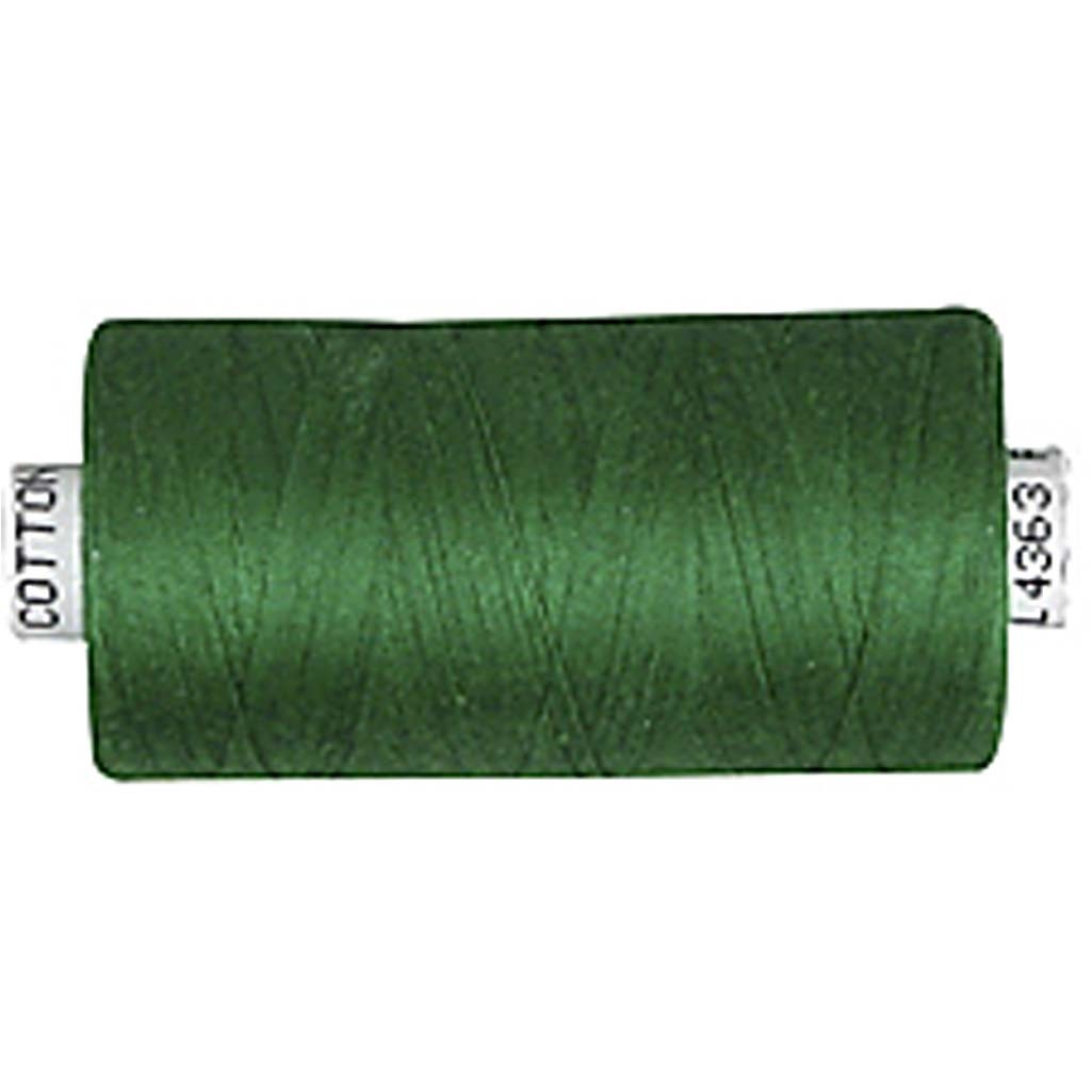 Filo da Cucito, verde, 1000 m/ 1 rot. [HOB-41295]