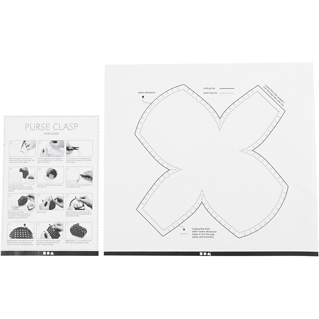 Kit chiusura per borsetta, misura 10 cm, argento antico, 1 pz [HOB-41353]