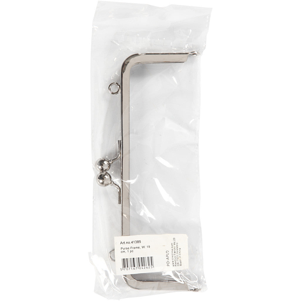 Chiusura per borsellino, L: 19 cm, 1 pz [HOB-41385]