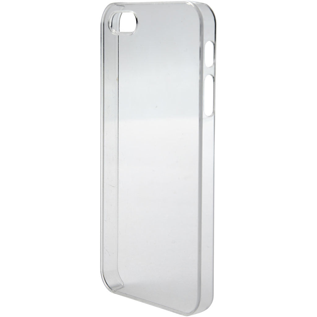 Cover cellulare, dim. 5/5S, misura 6x12,5 cm, spess. 10 mm, transparent, 1 pz [HOB-41389]