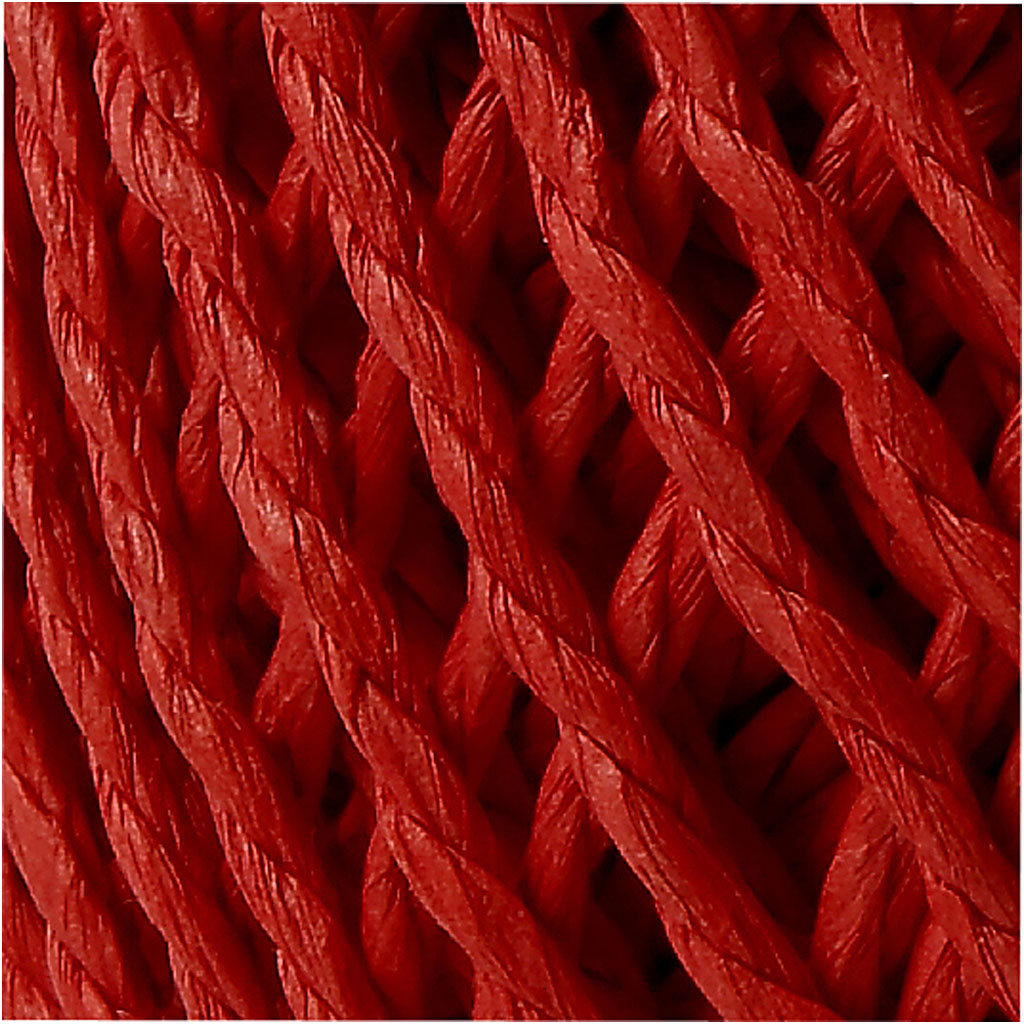Filo di Carta, spess. 2,5-3 mm, rosso, 150 g, 40 m/ 1 gom. [HOB-41732]