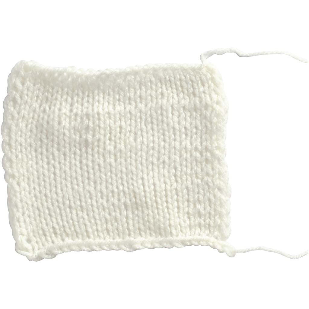 Filo acrilico Fantasia, L: 80 M, bianco, 50 g/ 1 gom. [HOB-421710]