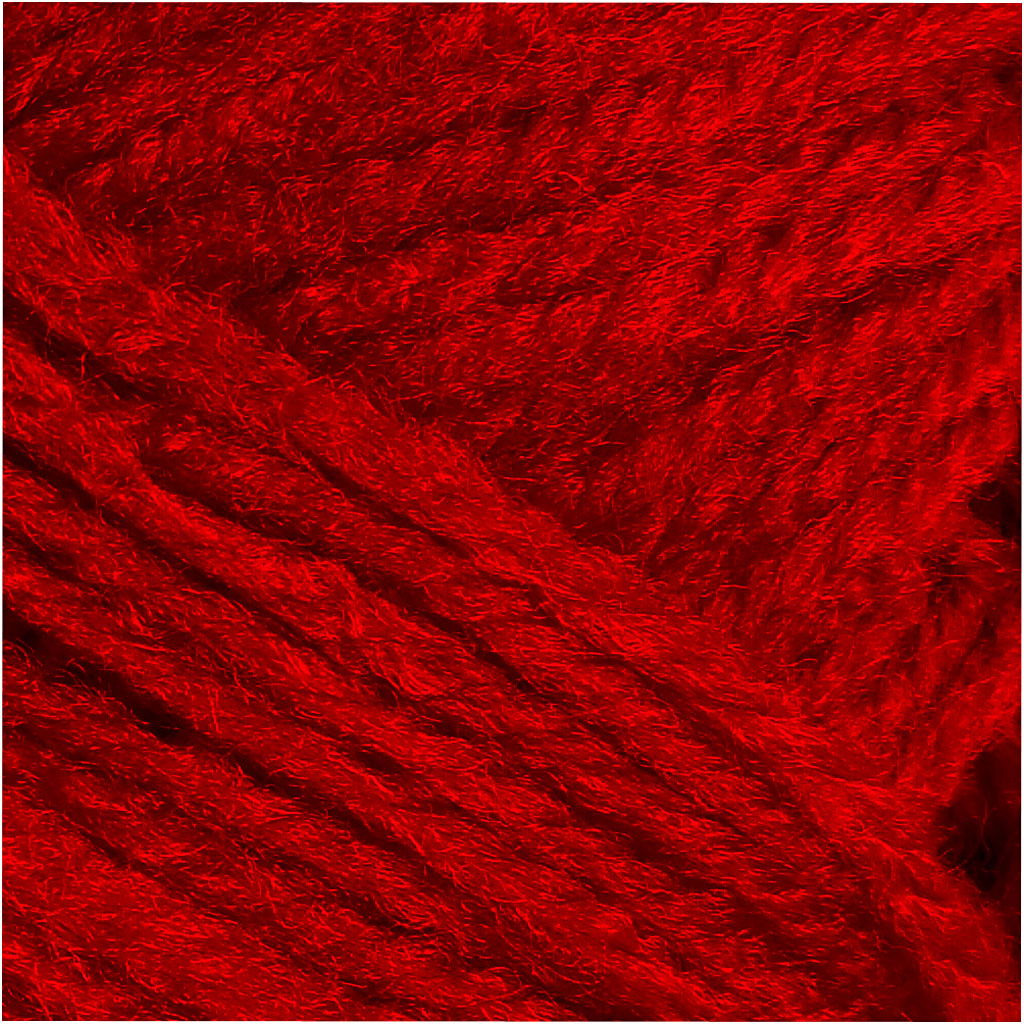 Filo acrilico Fantasia, L: 80 M, rosso, 50 g/ 1 gom. [HOB-421730]