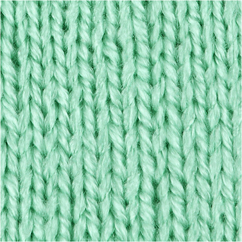 Filo acrilico Fantasia, L: 80 m, verde menta, 50g/ 1 gom. [HOB-421803]