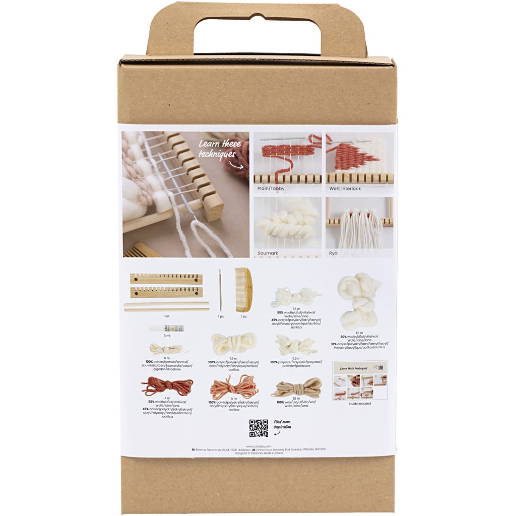 Kit Fai da te Principiante Tessitura, 1 conf. [HOB-42301]