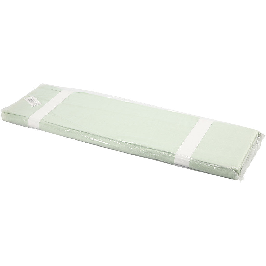 Stoffa, L: 145 cm, 140 g, verde chiaro, 10 m/ 1 rot. [HOB-44087]