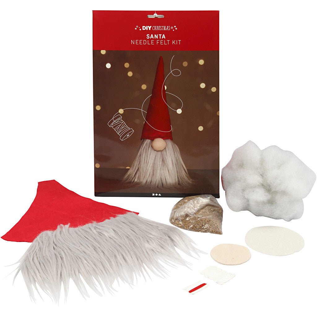 Gnomo scandinavo di Babbo Natale, H: 30 cm, 1 pz [HOB-441821]