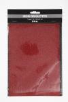 Pellicola da stirare, A5, foglio 148x210 mm, glitter, rosso, 1 fgl. [HOB-44331]