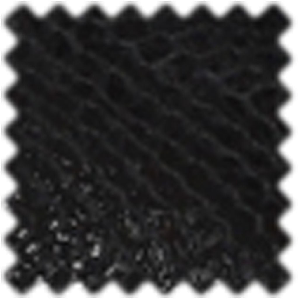 Tulle, L: 50 cm, nero, 5 m/ 1 rot. [HOB-44619]