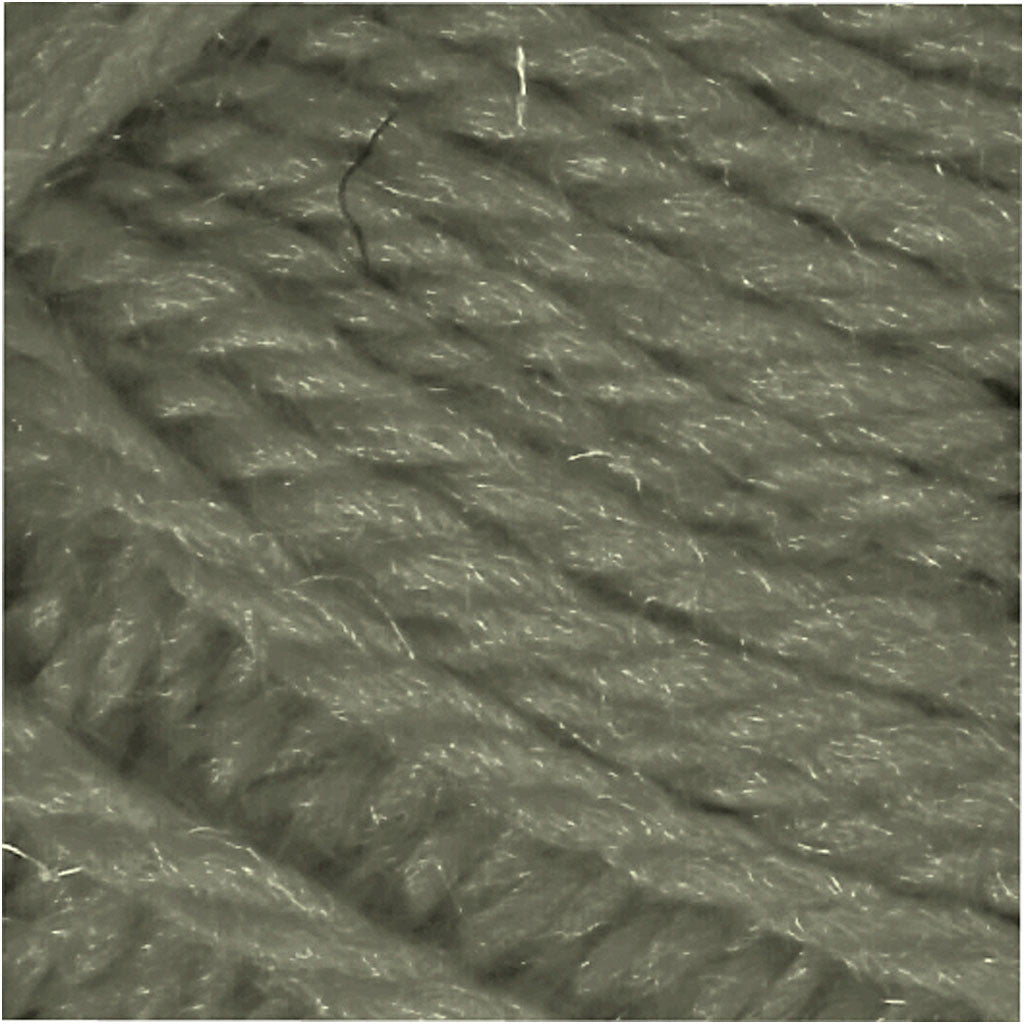 Filato di lana Melbourne, L: 92 M, verde scuro, 50 g/ 1 gom. [HOB-44785]