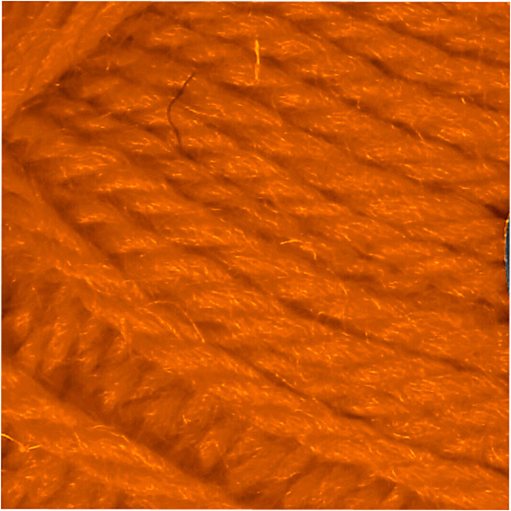 Filato di lana Melbourne, L: 92 M, arancio, 50 g/ 1 gom. [HOB-44793]