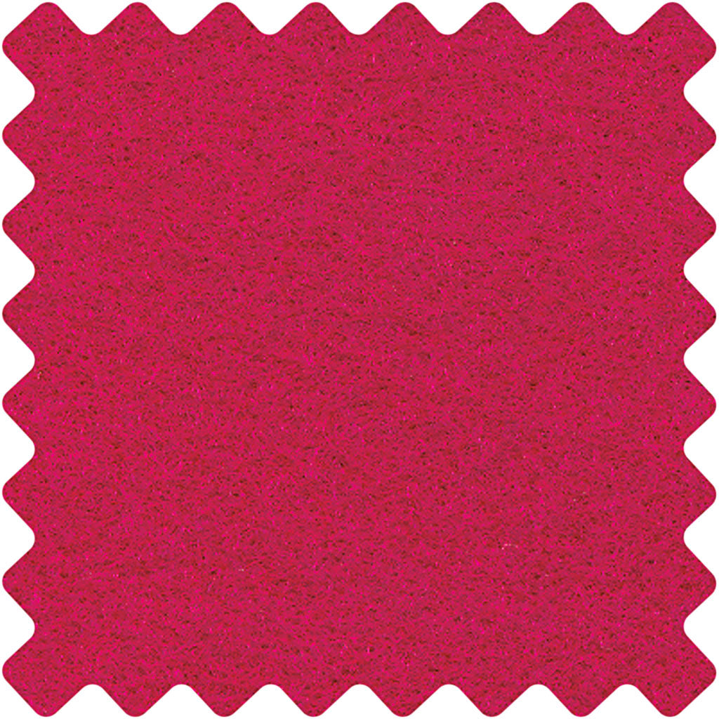 Feltro artigianale, L: 45 cm, spess. 1,5-2 mm, 180-200 g, cerise, 5 m/ 1 rot. [HOB-45009]