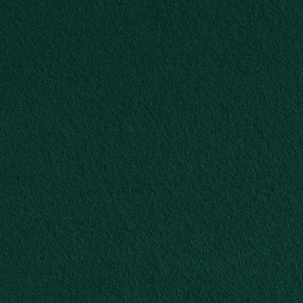 Feltro artigianale, L: 45 cm, spess. 1,5-2 mm, 180-200 g, verde scuro, 5 m/ 1 rot. [HOB-45028]