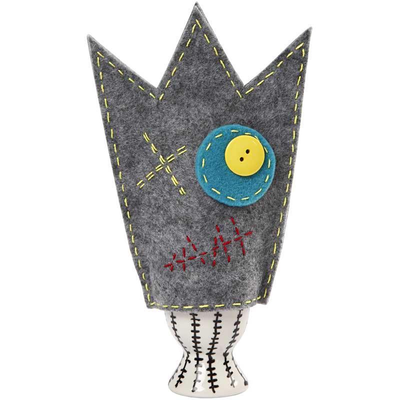 Feltro, foglio 42x60 cm, spess. 3 mm, colori asst., 12 fgl. asst./ 1 conf. [HOB-45230]