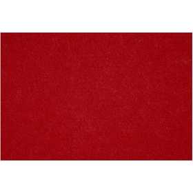 Feltro, foglio 42x60 cm, spess. 3 mm, rosso antico, 1 fgl. [HOB-45234]