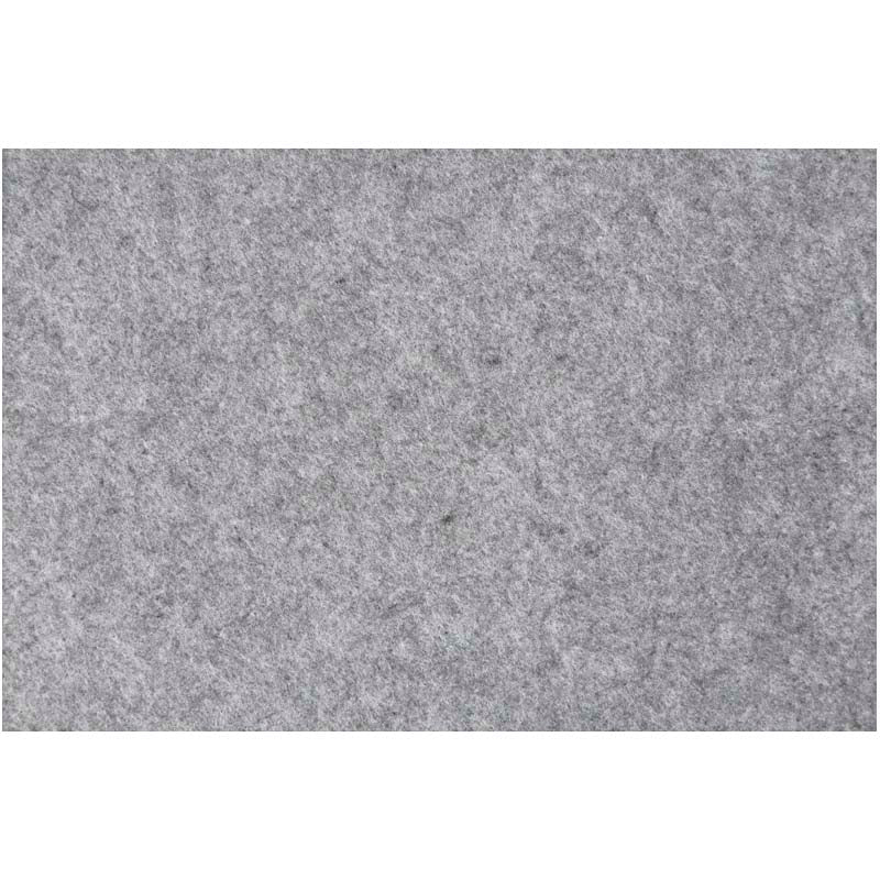 Craft Felt, sheet 42x60 cm, thickness 3 mm, grey, 1 sheet