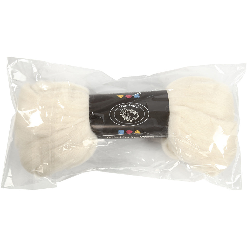 Lana Merino, spess. 21 my, avorio, 100 g/ 1 conf. [HOB-46010]