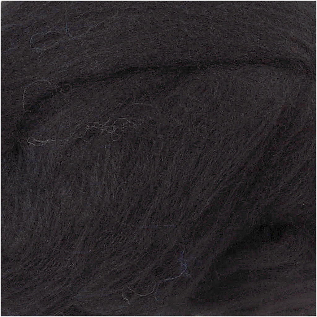 Lana Merino, spess. 21 my, nero, 100 g/ 1 conf. [HOB-46053]