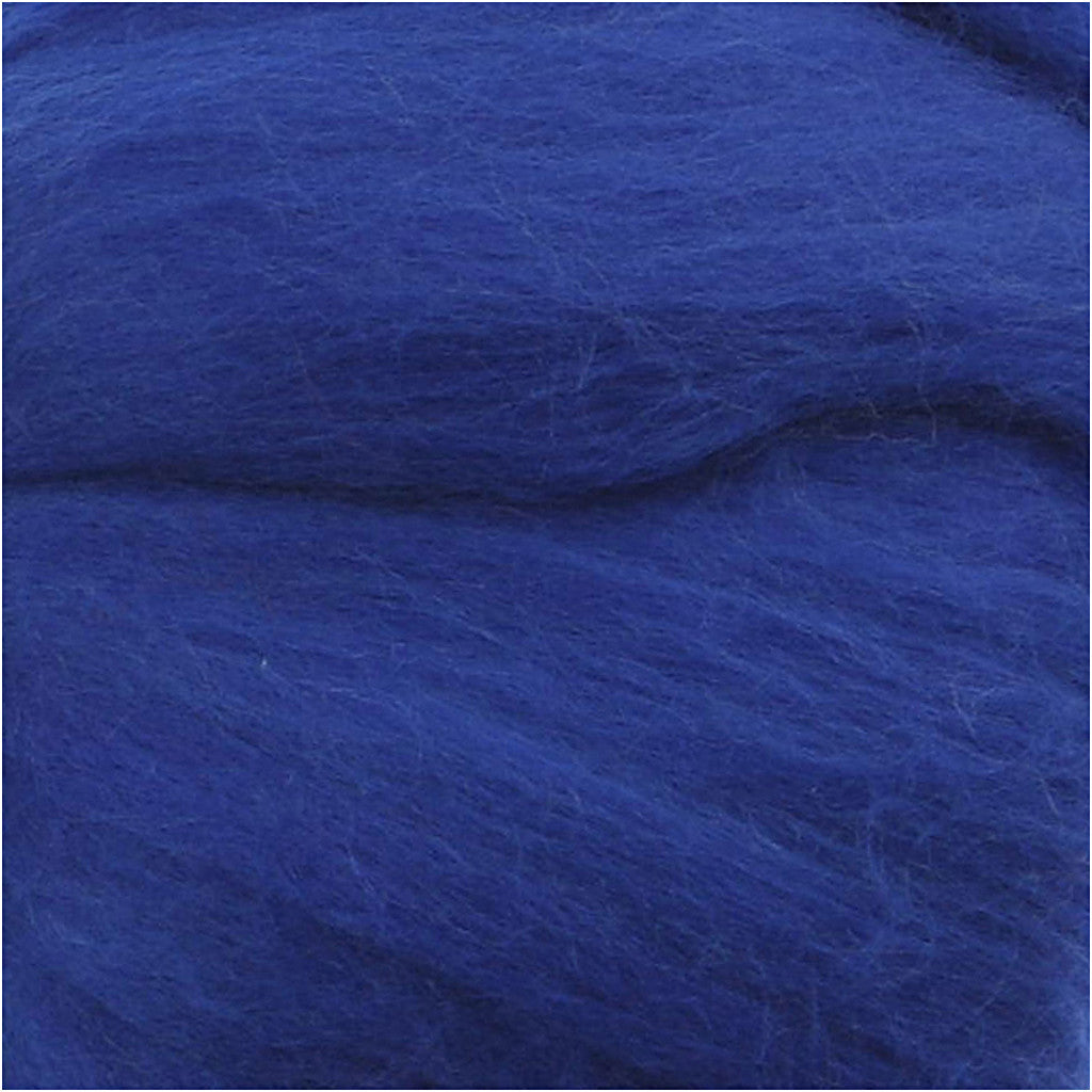 Lana Merino, spess. 21 my, blu reale, 100 g/ 1 conf. [HOB-46056]