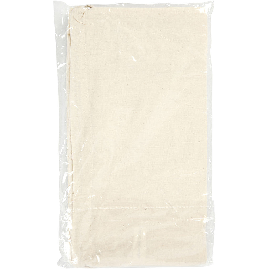 Borsa con cordino, misura 37x41 cm, 115 g, natural chiaro, 3 pz/ 1 conf. [HOB-498801]
