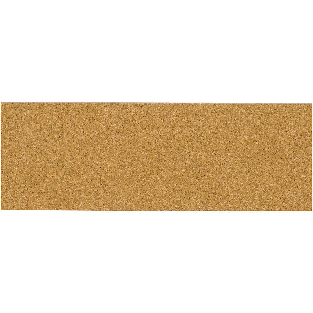 Strisce da intrecciare, L: 15 mm, spess. 0,55 mm, marrone chiaro, 9.50 m/ 1 rot. [HOB-498953]