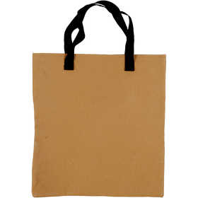 Shopping Bag, misura 35x38 cm, marrone chiaro, 1 pz [HOB-498962]