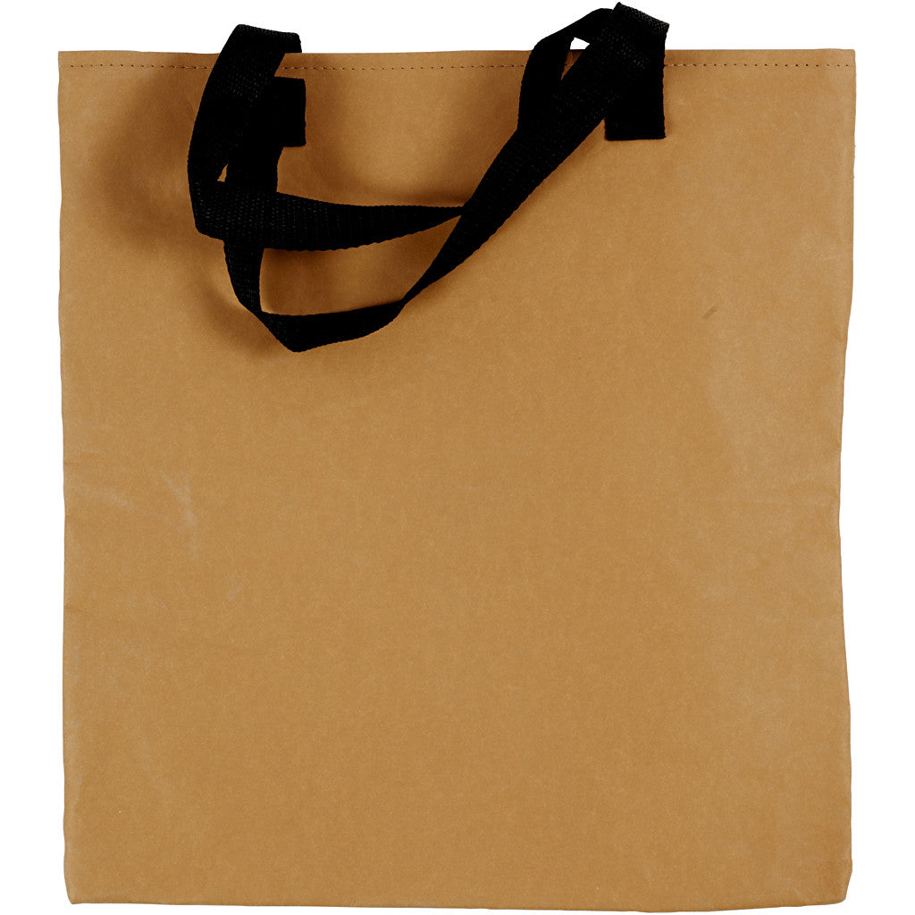 Shopping Bag, misura 35x38 cm, marrone chiaro, 1 pz [HOB-498962]