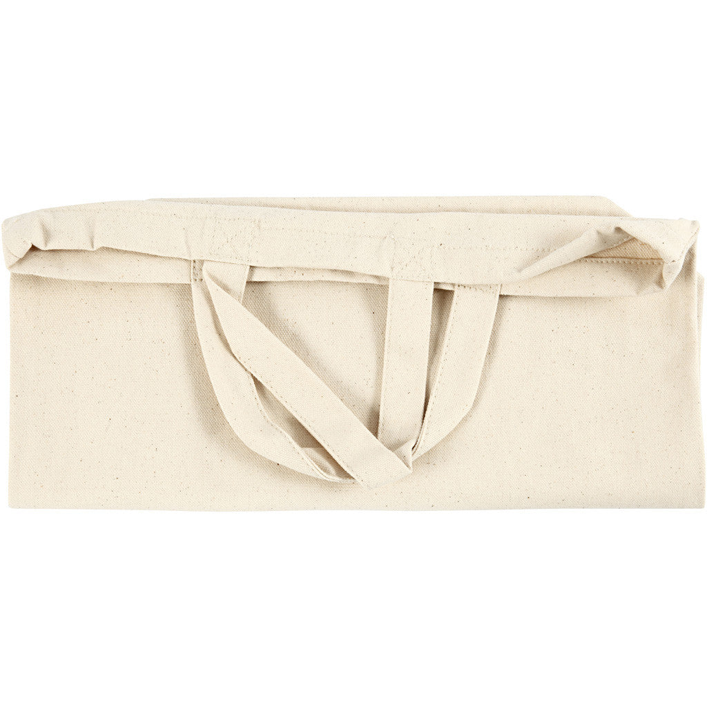 Shopping bag , misura 39x44x10 cm, 310 g, natural chiaro, 1 pz [HOB-49904]