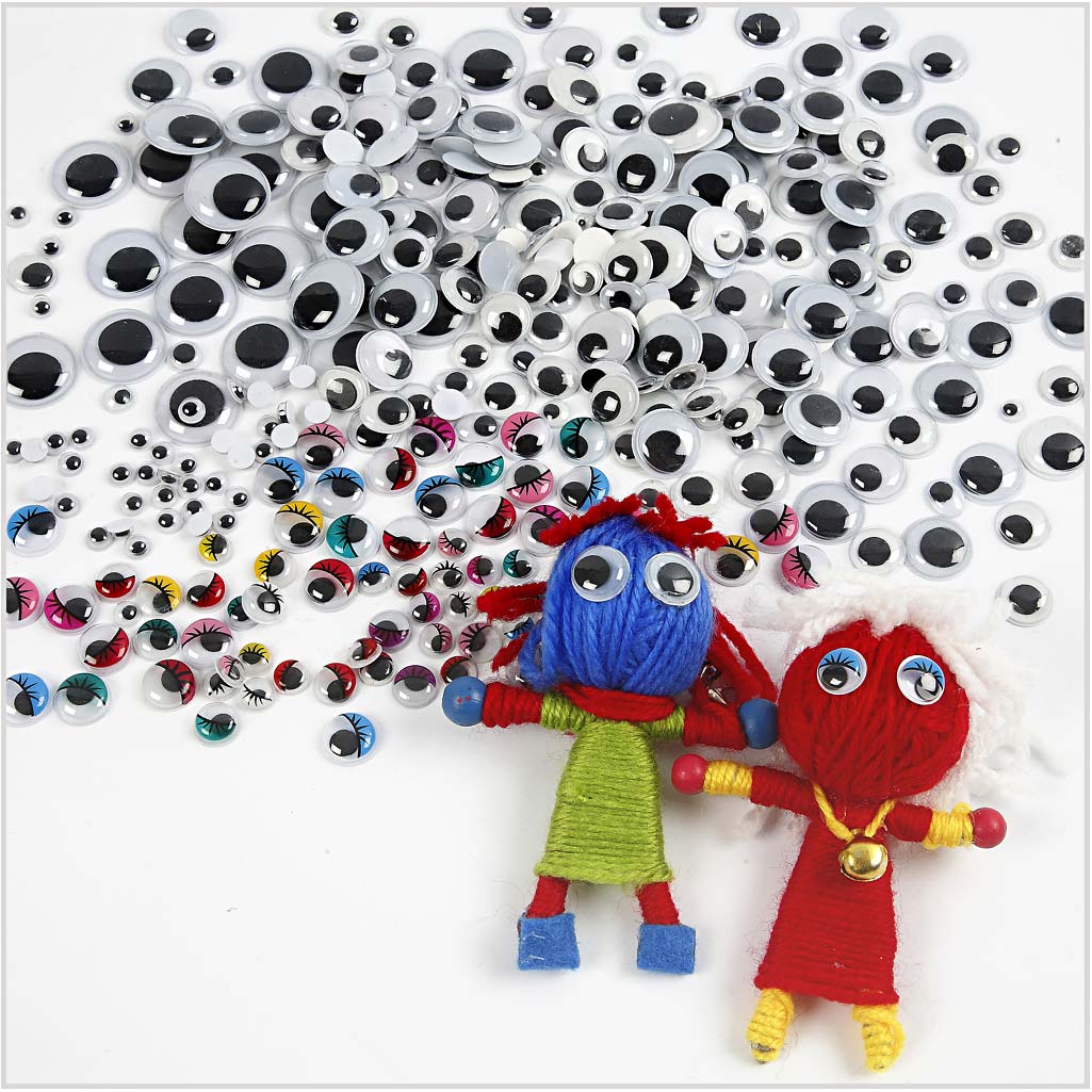 Occhi Mobili, diam 4-20 mm, 1700 pz/ 1 conf. [HOB-50123]