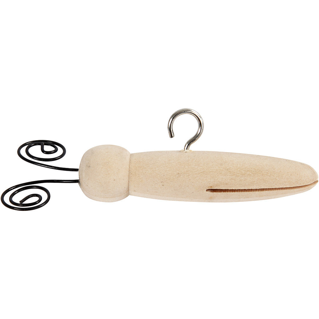 Corpo di farfalla, L: 5,5 cm, diam 15 mm, 5 pz/ 1 conf. [HOB-504571]