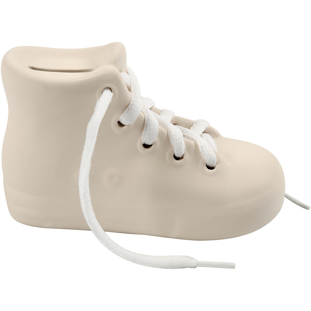 Scarpa salvadanaio, H: 9 cm, L: 14 cm, 8 pz/ 1 conf. [HOB-50534]