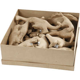 Dinosauro, H: 9-12,5 cm, L: 4,5+5,5 cm, 21 pz/ 1 conf. [HOB-50716]