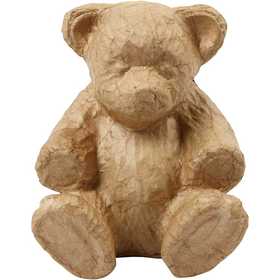 Orso, H: 18 cm, L: 15 cm, 1 pz [HOB-50727]