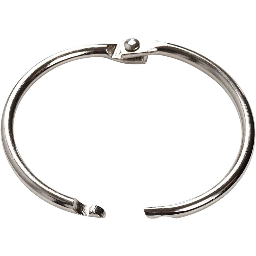 Anello per libri, diam 38 mm, spess. 3 mm, 8 pz/ 1 conf. [HOB-51243]