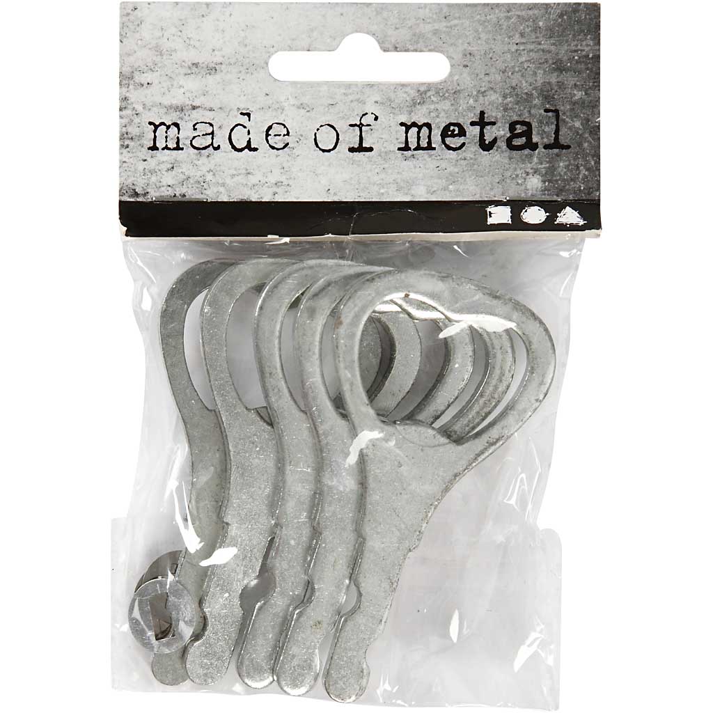 Apribottiglie per manico, L: 7 cm, 5 pz/ 1 conf. [HOB-518011]