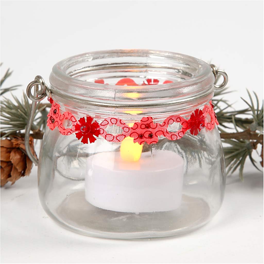 Nastro decorativo, L: 10 mm, 30x20 cm/ 1 conf. [HOB-52091]