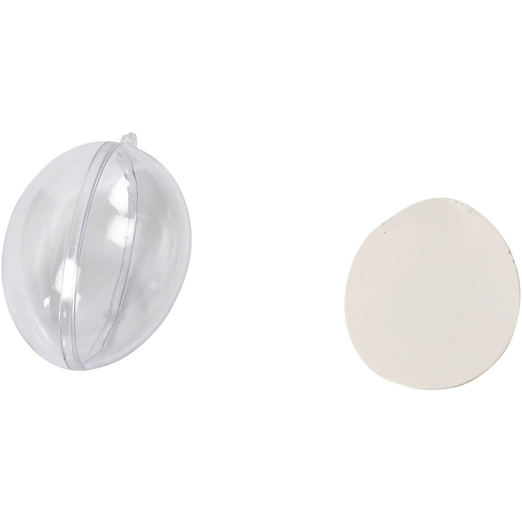 Uovo da decorare, H: 6,3 cm, 5 set/ 1 conf. [HOB-52145]