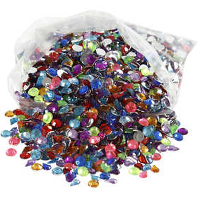 Strass, misura 5 mm, 3000 pz/ 1 conf. [HOB-52286]